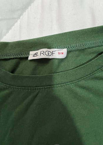 Yeşil Baskılı Kısa Kollu Tişört - Görsel 3