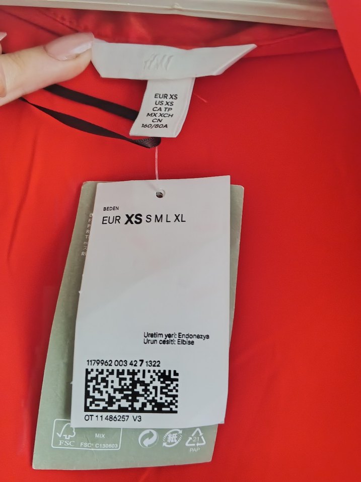 Parlak Kırmızı Midi Kadın Elbise - Görsel 3