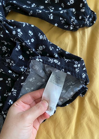 Çiçek Desenli Uzun Kollu Kız Elbisesi - Görsel 3