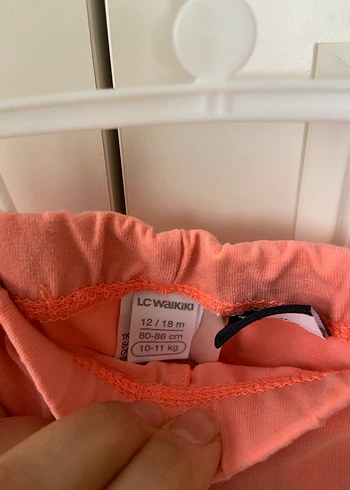 Kız Çocuk Pembe Baskılı Tayt - Görsel 10