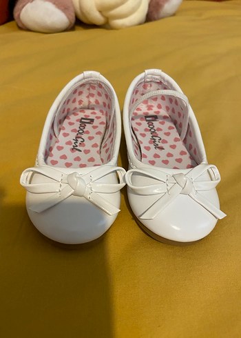 Kız Çocuk Beyaz Fiyonklu Babet - Görsel 11