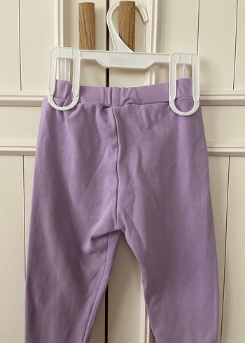 Kız Çocuk Mor Tayt - Görsel 14