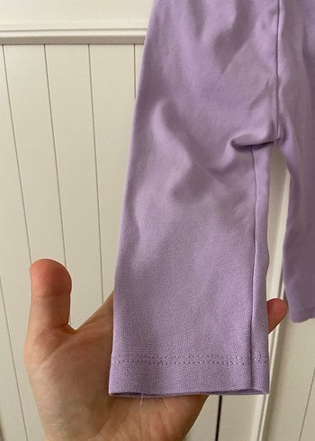 Kız Çocuk Mor Tayt - Görsel 5