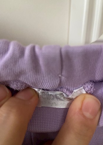 Kız Çocuk Mor Tayt - Görsel 12