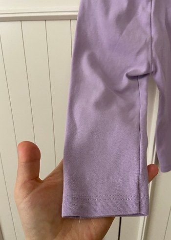 Kız Çocuk Mor Tayt - Görsel 6