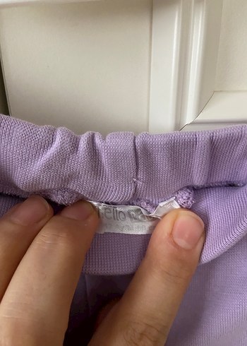 Kız Çocuk Mor Tayt - Görsel 11