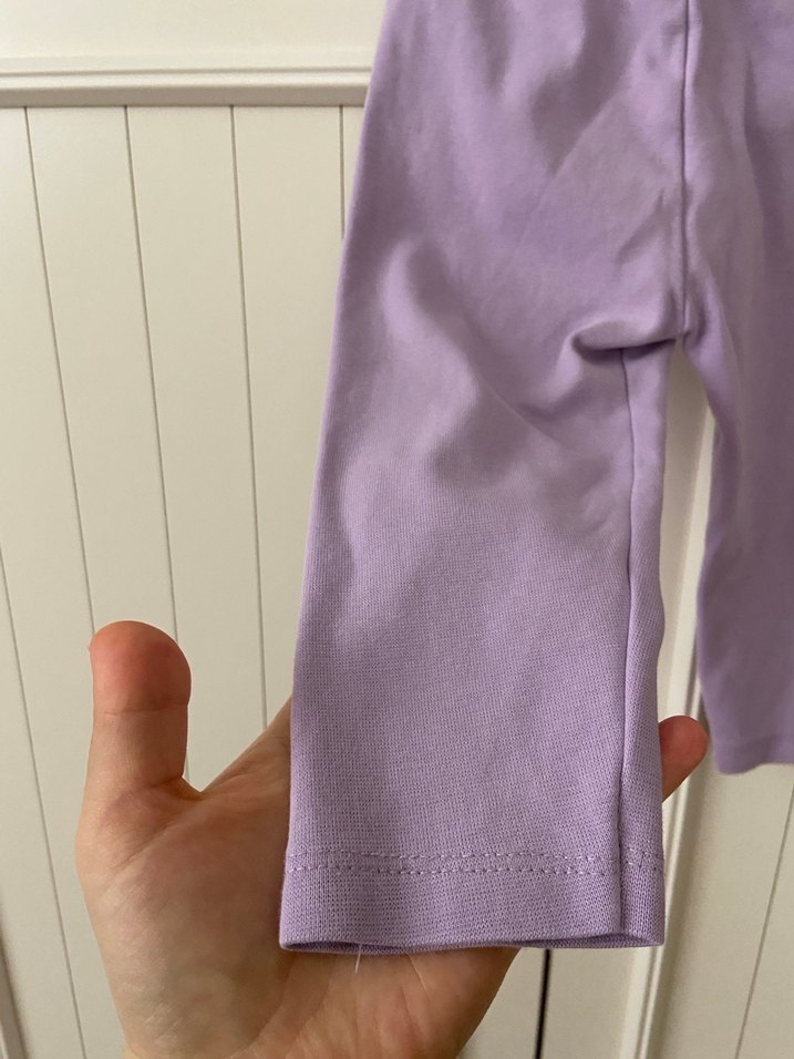 Kız Çocuk Mor Tayt - Görsel 5