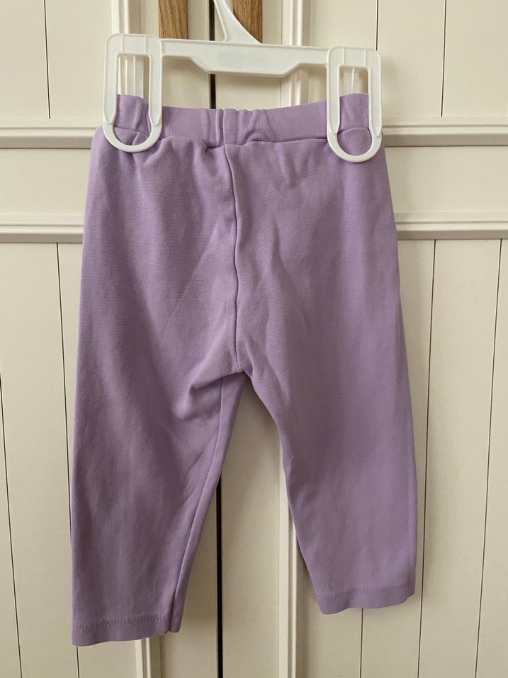 Kız Çocuk Mor Tayt - Görsel 4