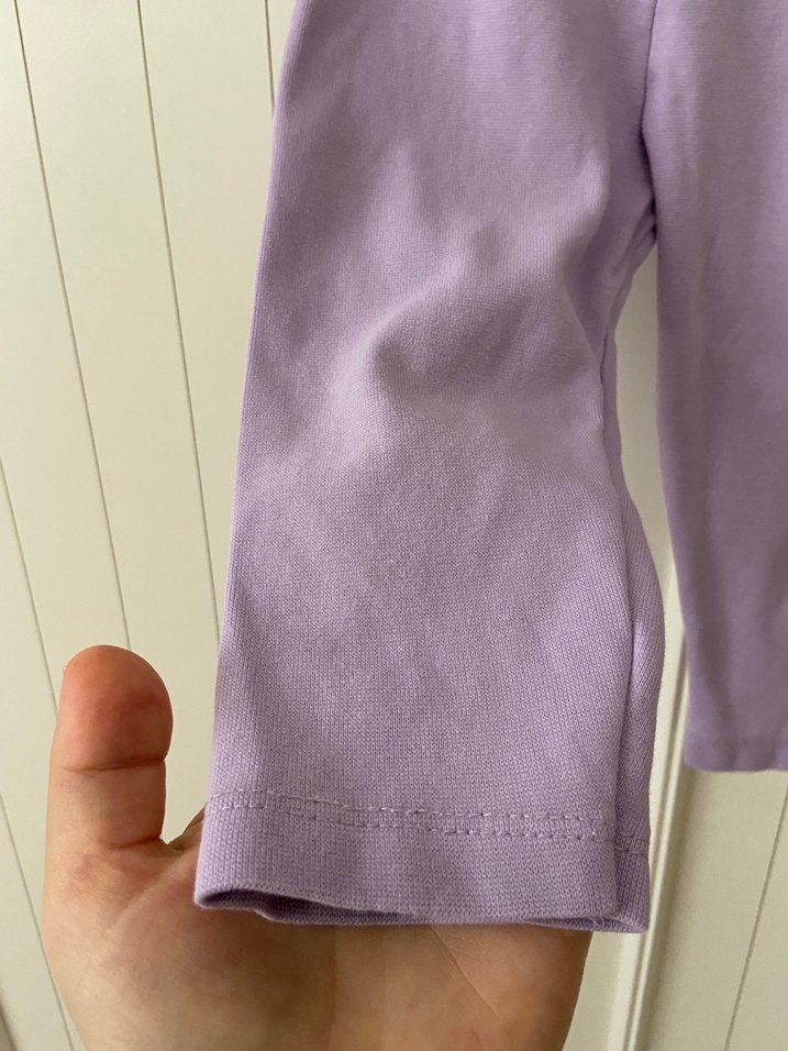 Kız Çocuk Mor Tayt - Görsel 2