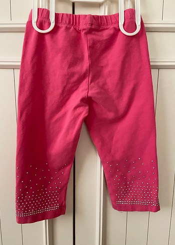 Pembe Payetli Kız Tayt - Görsel 7