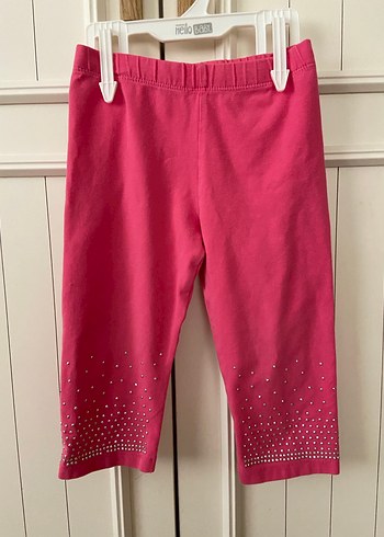 Pembe Payetli Kız Tayt - Görsel 3