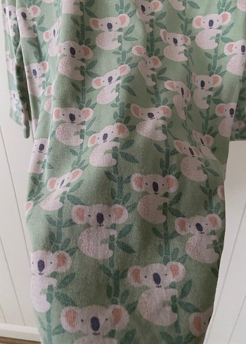 Uzun Kollu, Düğmeli Bebek Kız Body - Görsel 9