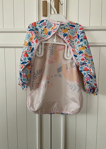 Bebek Baskılı Pastel Renkli Önlük - Görsel 14