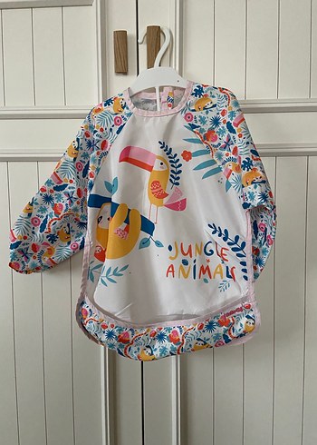 Bebek Baskılı Pastel Renkli Önlük - Görsel 10