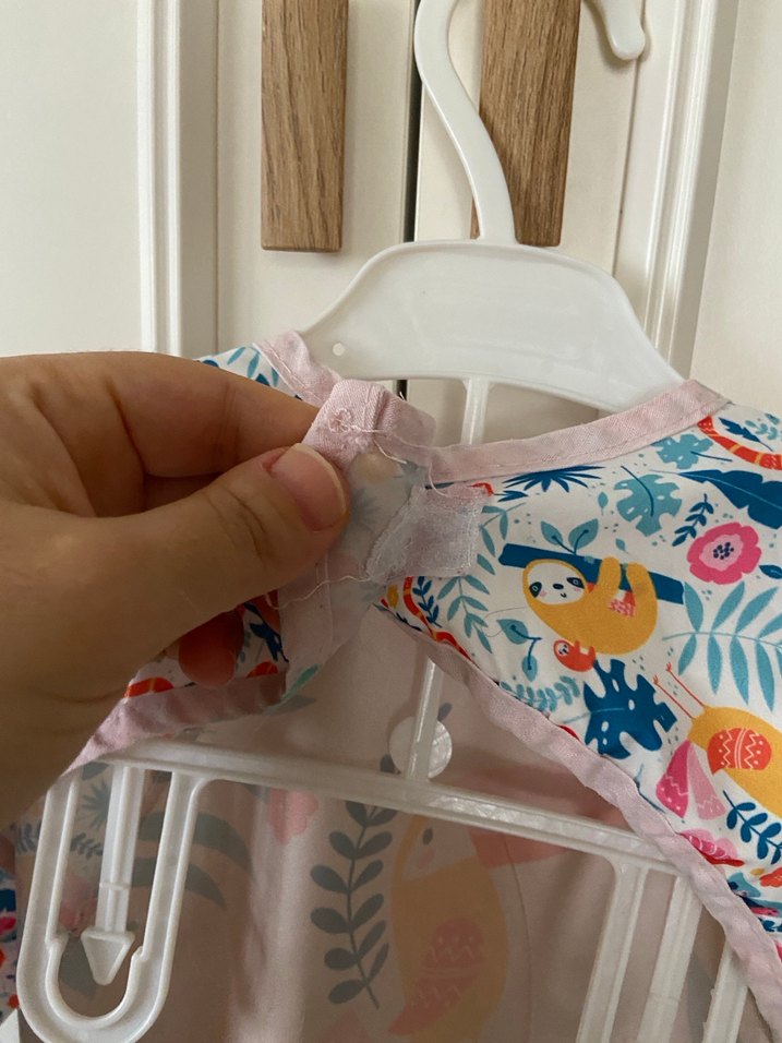 Bebek Baskılı Pastel Renkli Önlük - Görsel 5