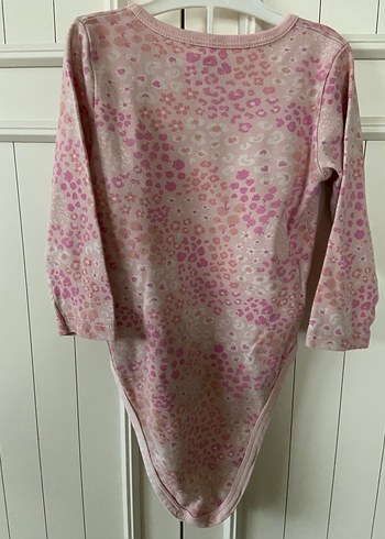 Pembe Uzun Kollu Bebek Body - Görsel 3