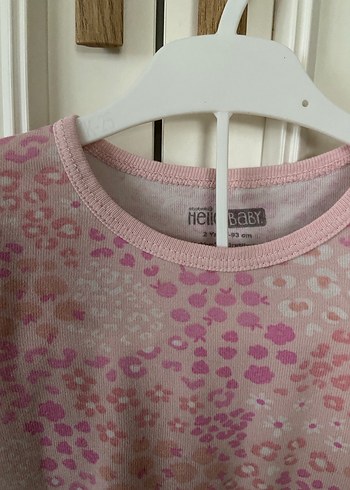 Pembe Uzun Kollu Bebek Body - Görsel 11