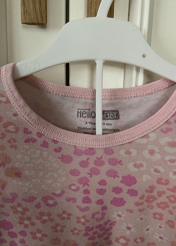 Pembe Uzun Kollu Bebek Body - Görsel 10