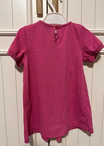Pembe Kız Çocuk likralı Elbise - Görsel 7