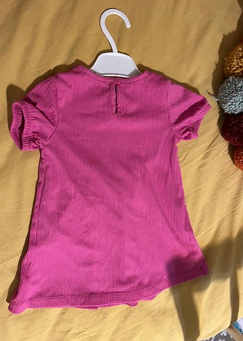 Pembe Kız Çocuk likralı Elbise - Görsel 12