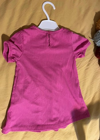 Pembe Kız Çocuk likralı Elbise - Görsel 11