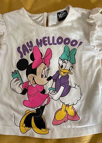 Kız Çocuk Beyaz Uzun Kollu Tişört - Görsel 4