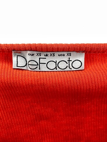xs Beden turuncu Renk Defacto Mini Üst %70 İndirimli.