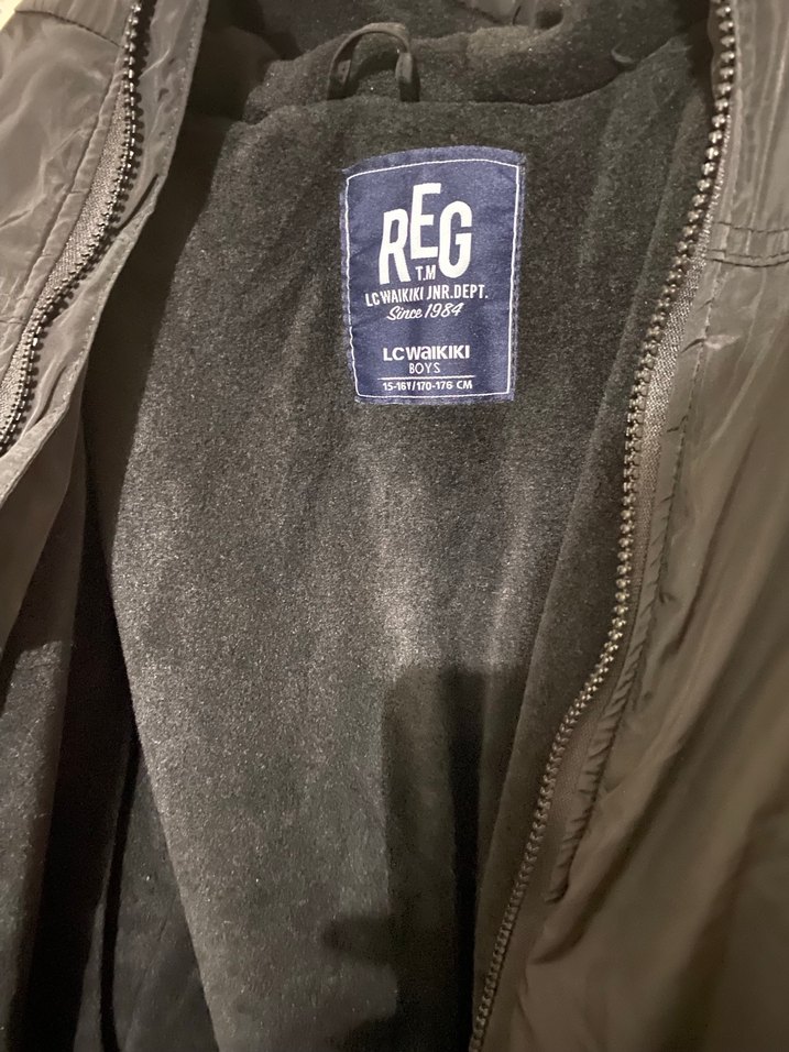 Fermuarlı Erkek Street Wear Mont - Görsel 2