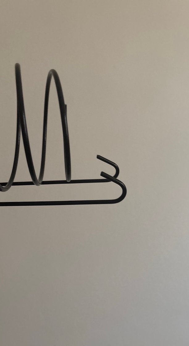 Siyah Metal saç kurutma makinesi Tutucu - Görsel 3