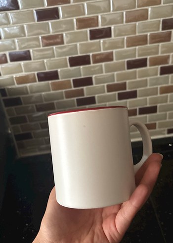 Pastel Yeşil Çam Ağacı Desenli Kupa - Görsel 4