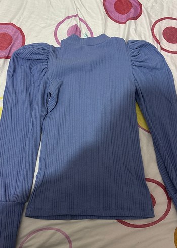 Lila Triko Kadın Uzun Kollu Kazak - Görsel 3