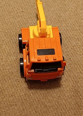 Kırmızı ve Renkli Oyuncak Araba Seti - Görsel 3