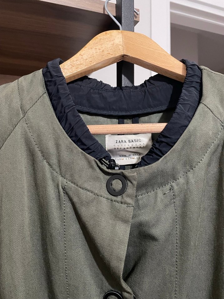 Zara Yeşil Rüzgarlık - Görsel 2