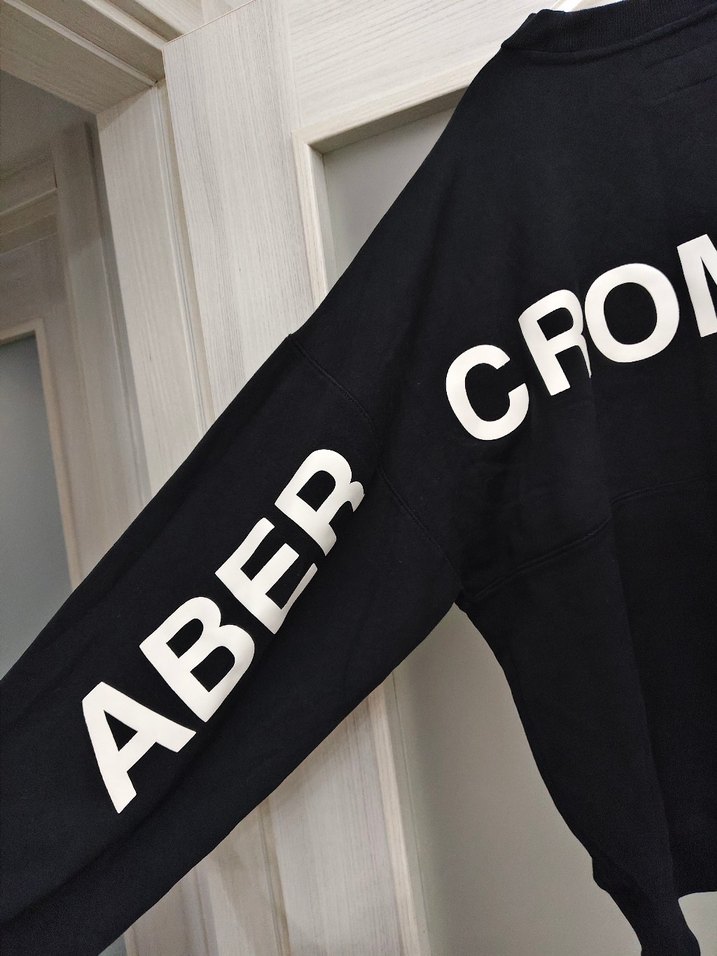 Siyah Oversize Kadın Sweatshirt - Görsel 4