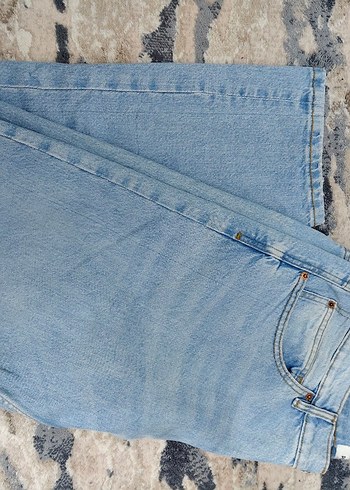 Erkek mavi Regular Fit Midi Denim Jean - Görsel 2