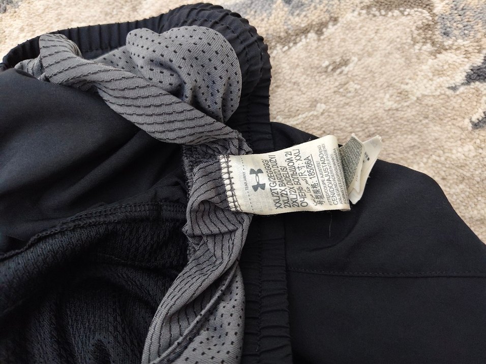 Siyah Erkek Spor Şort Mini Kesim - Görsel 2