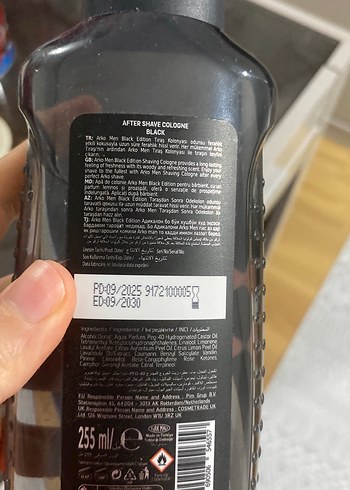 Arko Men Black Tıraş Kolonyası - Görsel 2