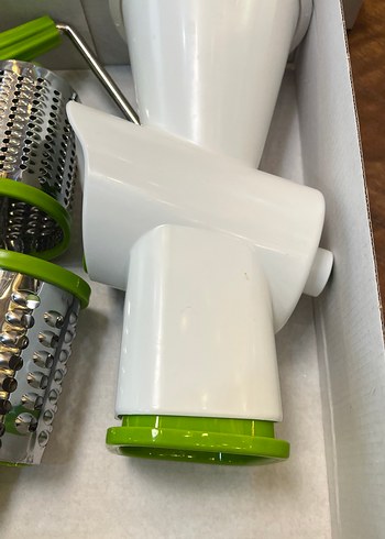 Beyaz Plastik Mutfak Rende Seti - Görsel 4