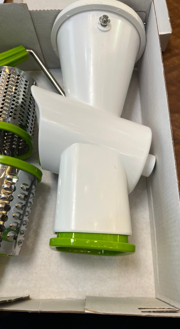 Beyaz Plastik Mutfak Rende Seti - Görsel 4