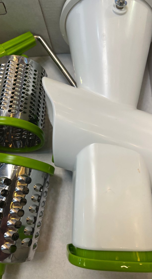 Beyaz Plastik Mutfak Rende Seti - Görsel 3