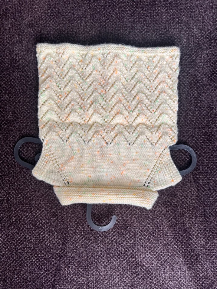 Kız Çocuk Sarı Örgü Yelek - Görsel 4