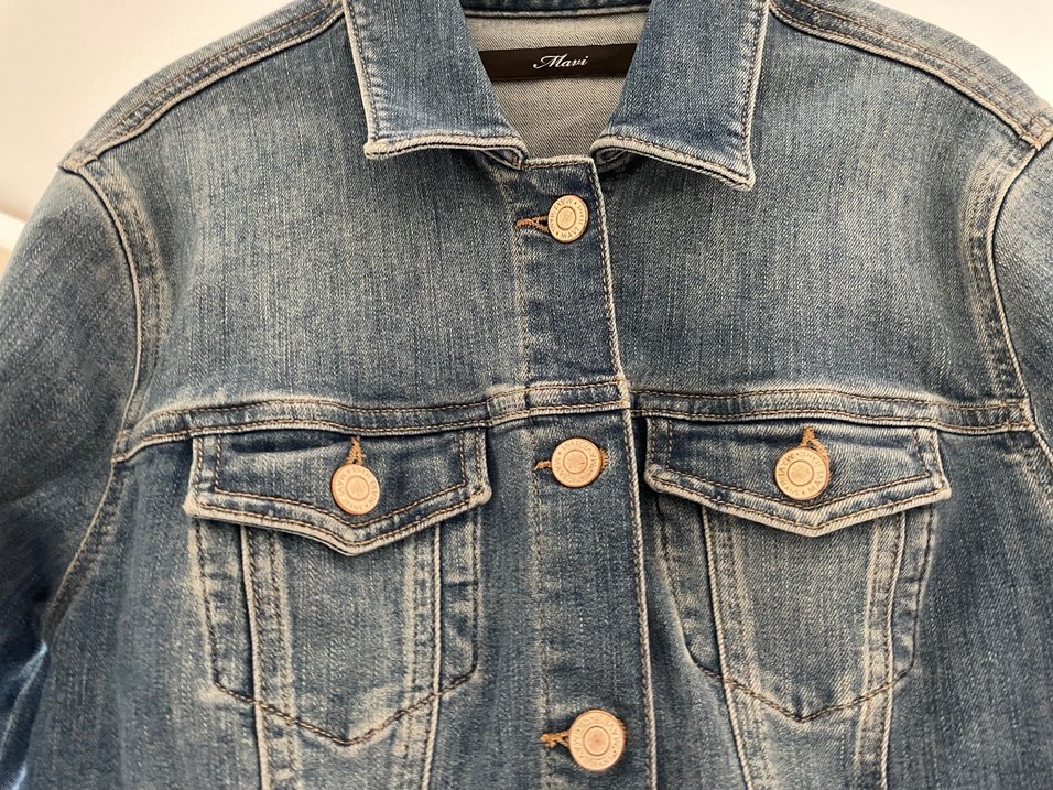 MAVİ  Kadın Denim Ceket Düğmeli - Görsel 3