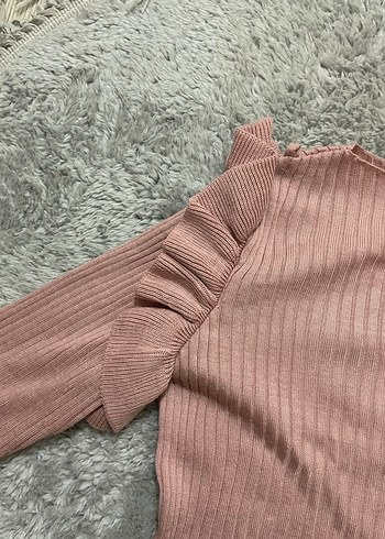 Trendol Milla Pembe Triko Uzun Kollu Kadın Kazak - Görsel 2