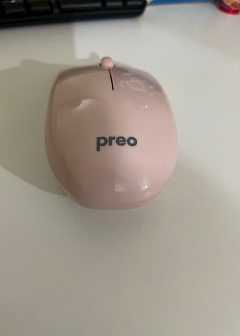 Pastel Pembe Preo Kablosuz Mouse - Görsel 3