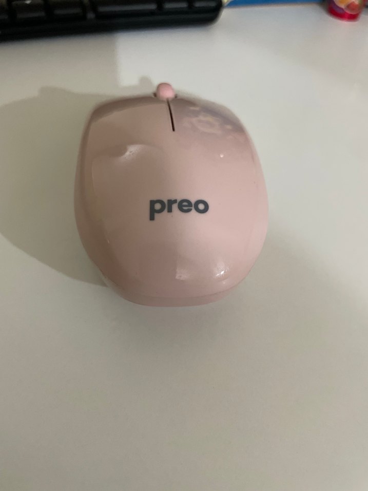 Pastel Pembe Preo Kablosuz Mouse - Görsel 3