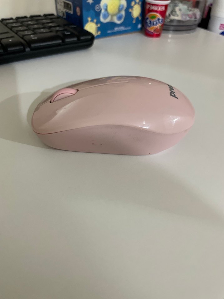 Pastel Pembe Preo Kablosuz Mouse - Görsel 5