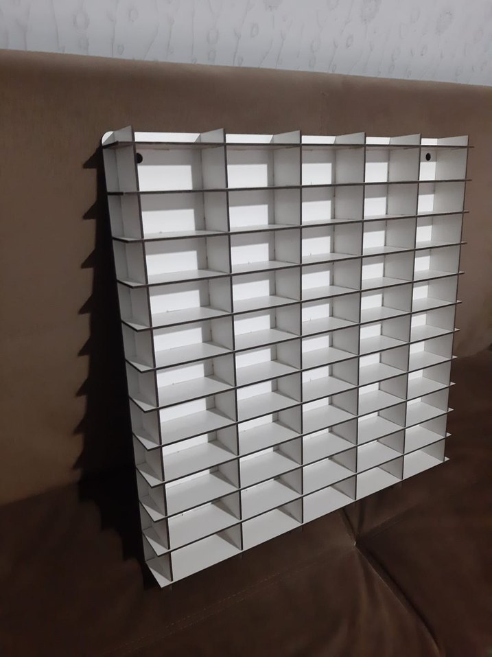 1/64 ÖLÇEK MODEL ARABALAR İÇİN HOTWHEELS MATCHBOX ARABA RAFI - Görsel 2