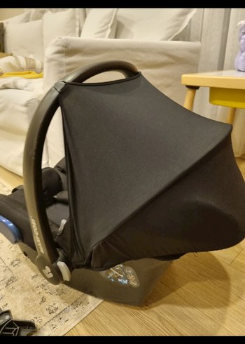 Siyah Bebek Oto Koltuğu, Taşıma Saplı - Görsel 3
