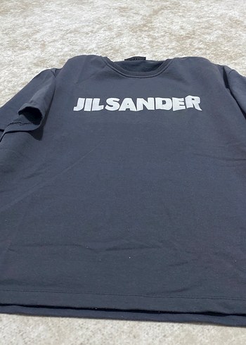 Jil Sander Siyah Kısa Kollu Kadın Tişört - Görsel 2