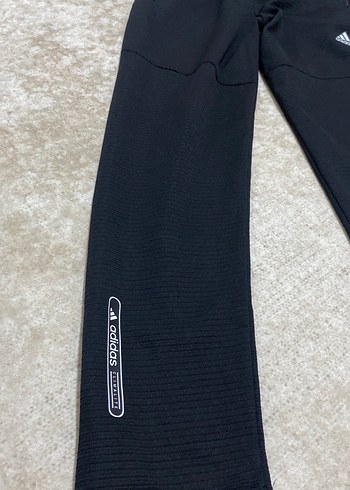 Erkek Siyah Adidas Fermuarlı Outdoor Eşofman - Görsel 2